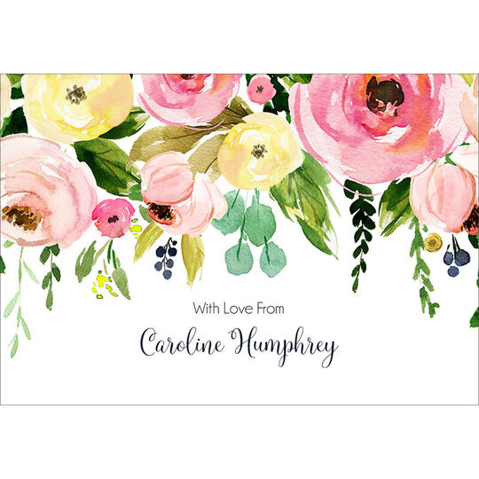 Spring Peonies Gift Stickers